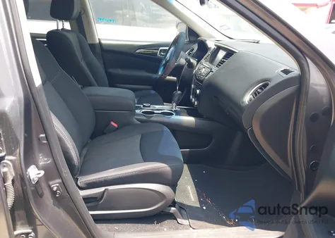 2017 Nissan Pathfinder Sv из США, поврежденный, VIN 5N1DR2MM4HC611218